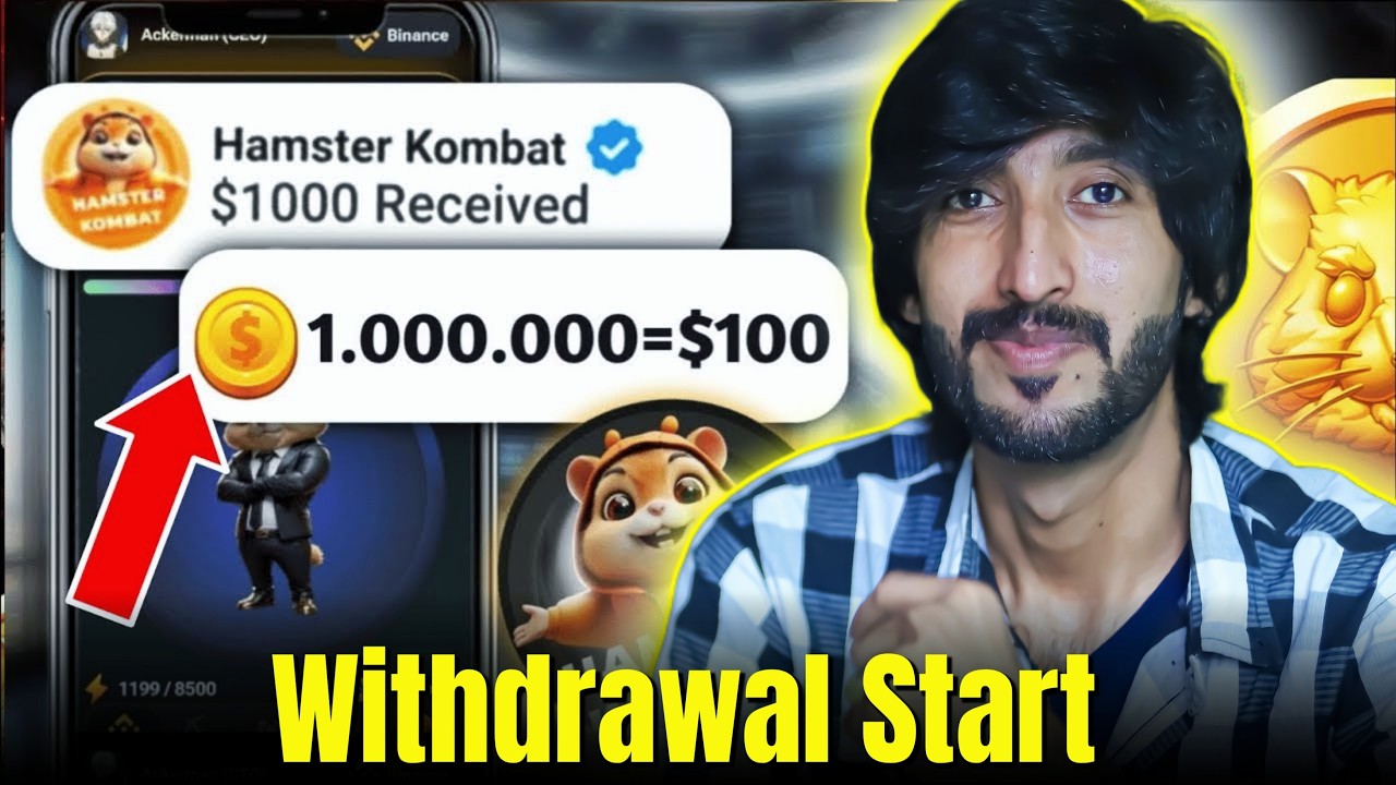 Hamster Kombat Airdrop Withdrawal